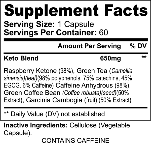 Supplement facts