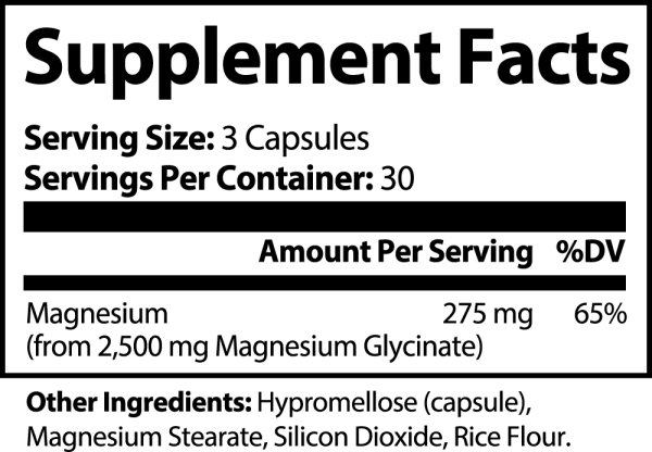 Supplement facts