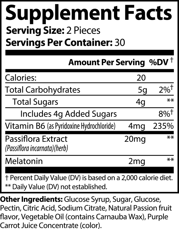 Sleep Well Gummies (Adult) - Image 6