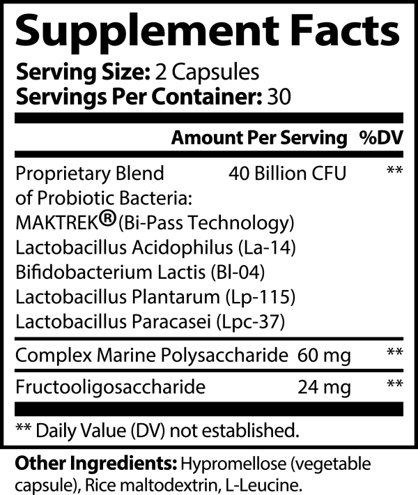 Probiotic 40 Billion with Prebiotics - Image 6