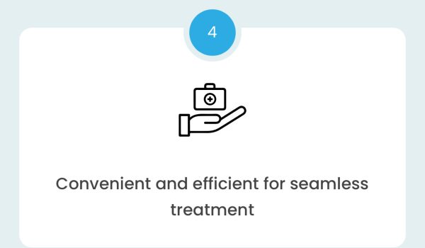Convenient and efficient for seamless treatment
